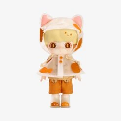 DIMOO Raincoat Cat Action Figure