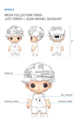 MEGA COLLECTION 1000% JUST DIMOO × Jean-Michel Basquiat -Pop Mart 1000 dimoo basquiat 02 FmOvCibj8D 1200x2009