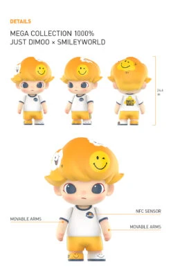 MEGA COLLECTION 1000% JUST DIMOO × SmileyWorld -Pop Mart 1000 dimoo smileyworld 02 345ExJSus4 1200x1949