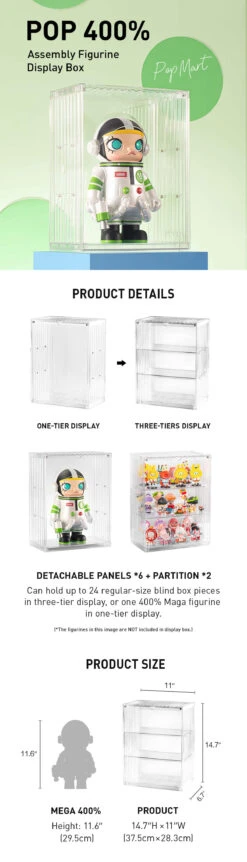 POP 400% Clear Modular Display Box -Pop Mart 20231013 114150 507414 1200x4189