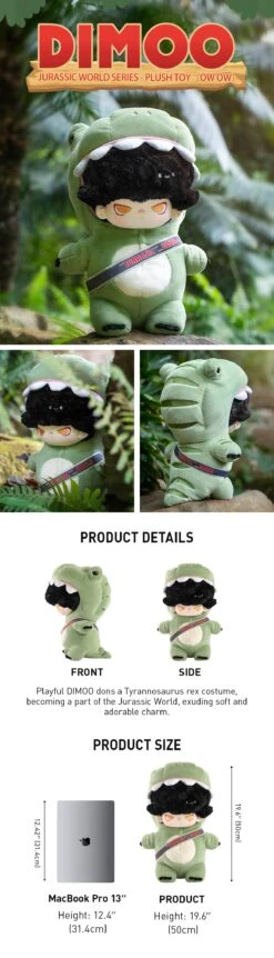 DIMOO Jurassic World Series-Cotton Doll (Roar) -Pop Mart 20231019 151318 159809 1200x4188