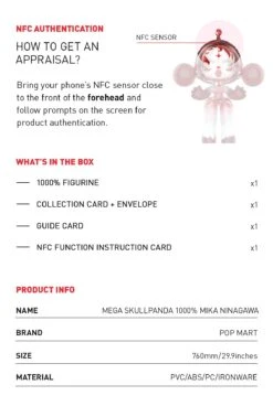 MEGA α SKULLPANDA 1000% MIKA NINAGAWA 23 MEGA α SKULLPANDA 1000% MIKA NINAGAWA -Pop Mart 20231108 103639 640239 1200x1836