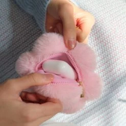 CRYBABY Sad Club Series-Silicone Plush Earphone Bag -Pop Mart 20240102 152622 376598 1200x1200