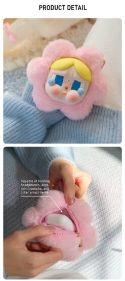 CRYBABY Sad Club Series-Silicone Plush Earphone Bag -Pop Mart 20240102 152637 759177 1200x2682