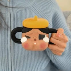 CRYBABY Sad Club Series-Ceramic Cup (Brown) -Pop Mart 20240102 161920 440804 1200x1200