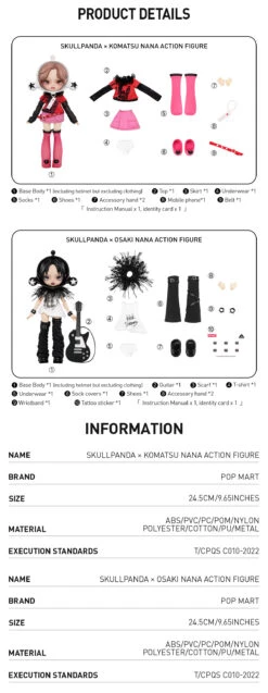 SKULLPANDA × NANA Action Figure -Pop Mart 20240130 175012 262740 1200x3095