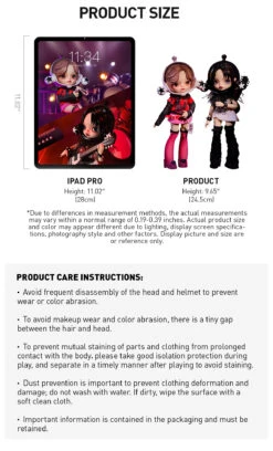 SKULLPANDA × NANA Action Figure -Pop Mart 20240130 175659 304727 1200x1984