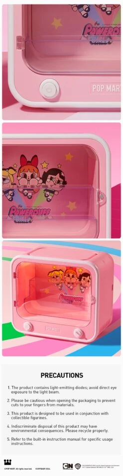 CRYBABY × Powerpuff Girls Series-TV Set Luminous Display Container 9 CRYBABY × Powerpuff Girls Series-TV Set Luminous Display Container -Pop Mart 20240305 114004 032339 1200x4650
