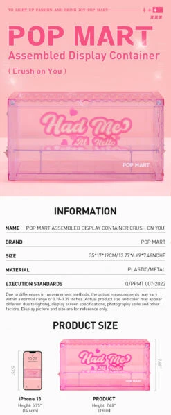 POP MART Assembled Display Container (Crush On You) 10 POP MART Assembled Display Container (Crush On You) -Pop Mart 20240328 164042 744013 1200x2907