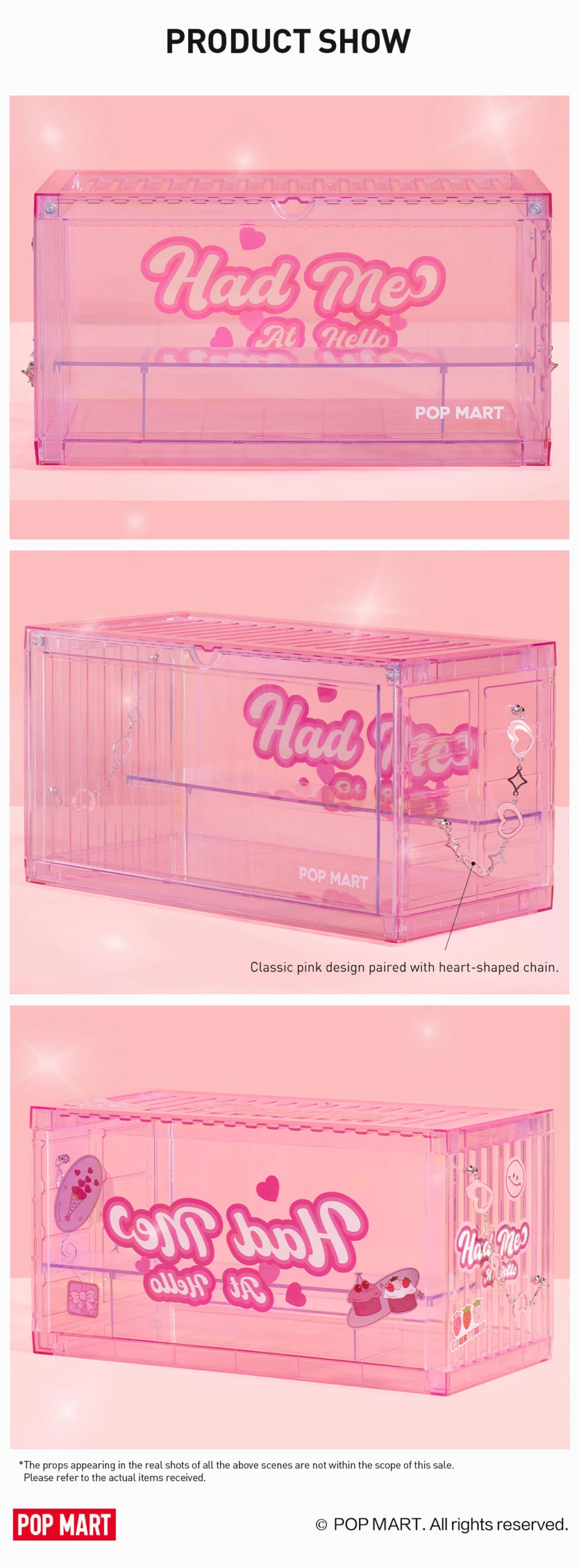 POP MART Assembled Display Container (Crush On You) 6 POP MART Assembled Display Container (Crush On You) - Image 6