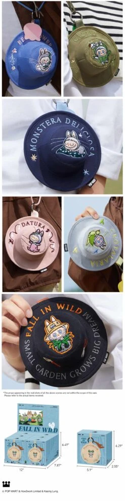 THE MONSTERS FALL IN WILD SERIES-Bucket Hat Mini Bag BIind Box -Pop Mart 20240408 155557 458833 1200x4810