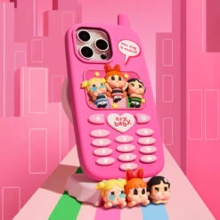 CRYBABY × Powerpuff Girls Series-Mobile Phone Bracket -Pop Mart 20240423 152214 492987 1200x1200