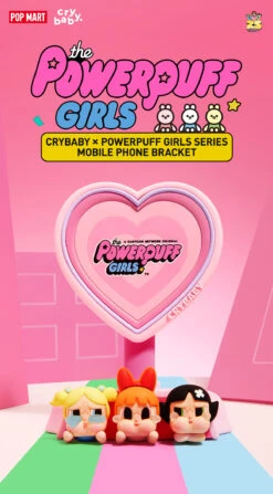 CRYBABY × Powerpuff Girls Series-Mobile Phone Bracket -Pop Mart 20240425 142314 433401 1200x2172