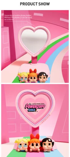 CRYBABY × Powerpuff Girls Series-Mobile Phone Bracket -Pop Mart 20240425 142314 758681 1200x2667