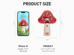 HACIPUPU Adventures In The Woods Series-Handheld Fan -Pop Mart 20240621 111616 259457 hacipupu adventures in the woods series handheld fan accessories pop mart us details 3 1200x893