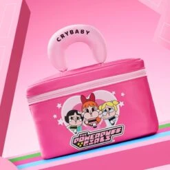 CRYBABY × Powerpuff Girls Series-Cosmetic Bag -Pop Mart 20240621 112916 230725 crybaby powerpuff girls series cosmetic bag accessories pop mart us scene 2 1200x1200