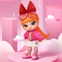 MOLLY × The Powerpuff Girls Series Action Figure -Pop Mart 20240627 143900 545866 molly the powerpuff girls series action figure bjd details scene 4 1200x1200
