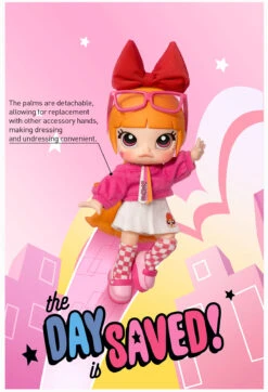 MOLLY × The Powerpuff Girls Series Action Figure -Pop Mart 20240627 143911 061108 molly the powerpuff girls series action figure bjd details 10 1200x1761