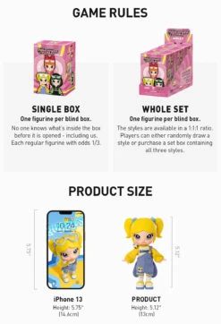 MOLLY × The Powerpuff Girls Series Action Figure -Pop Mart 20240702 120649 529999 molly the powerpuff girls series action figure bjd details 05 1200x1761