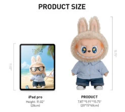 THE MONSTERS - FLIP WITH ME Vinyl Plush Doll -Pop Mart 20240703 182412 593752 the monsters flip with me vinyl plush doll plush toys pop mart us details 5 1200x1075