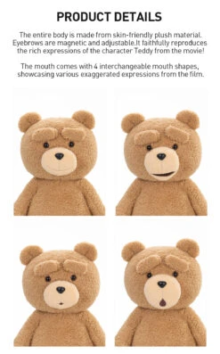 Ted2-ted Action Plush Figure -Pop Mart 20240718 141203 447525 ted2 ted action plush doll plush toys pop mart us details 2 1200x1930