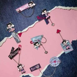 SKULLPANDA CHEERS TO MYSELF SERIES-Badge Pendant Blind Box -Pop Mart 20240725 113004 491320 skullpanda cheers to myself series badge pendant blind box blind boxes pop mart us scene 1 1200x1200