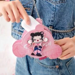 SKULLPANDA CHEERS TO MYSELF SERIES-Mini Bag -Pop Mart 20240725 113309 281850 skullpanda cheers to myself series mini bag pink accessories pop mart us scene 3 1200x1200