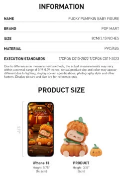 PUCKY Pumpkin Baby Figure -Pop Mart 20240829 094509 488945 pucky pumpkin baby figure figurine popmart us details 03 1200x1725