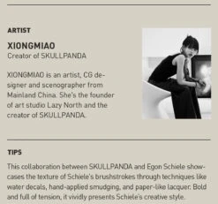 MEGA α SKULLPANDA 400% Egon Schiele -Pop Mart 20240914 191435 764939 08 mega skullpanda 400 egon schiele mega 400 details popmart us 1200x1121
