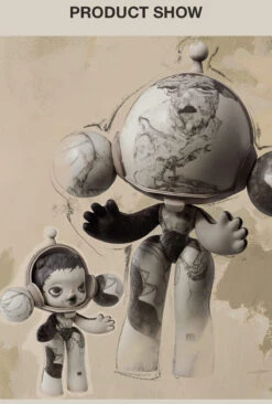 MEGA α SKULLPANDA 1000% Egon Schiele -Pop Mart 20240914 191958 350647 05 mega skullpanda 1000 egon schiele mega 1000 details popmart us 1200x1779