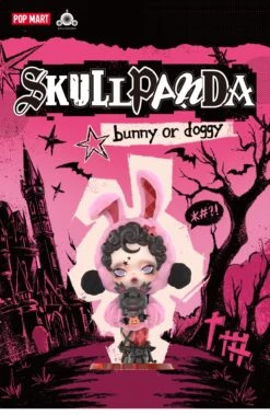 SKULLPANDA Bunny Or Doggy Figure -Pop Mart 20240918 164612 966393 01 skullpanda bunny or doggy figure figurine details popmart us 1200x1841