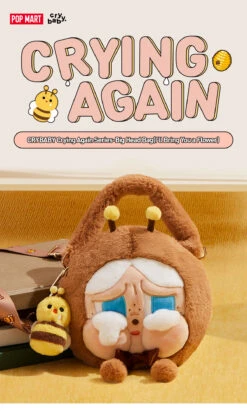 CRYBABY Crying Again Series-Big Head Bag(I'll Bring You A Flower) -Pop Mart 20240925 113505 691730 crybaby crying again series big head bag i ll bring you a flower accessories pop mart us detail 01 1200x2000