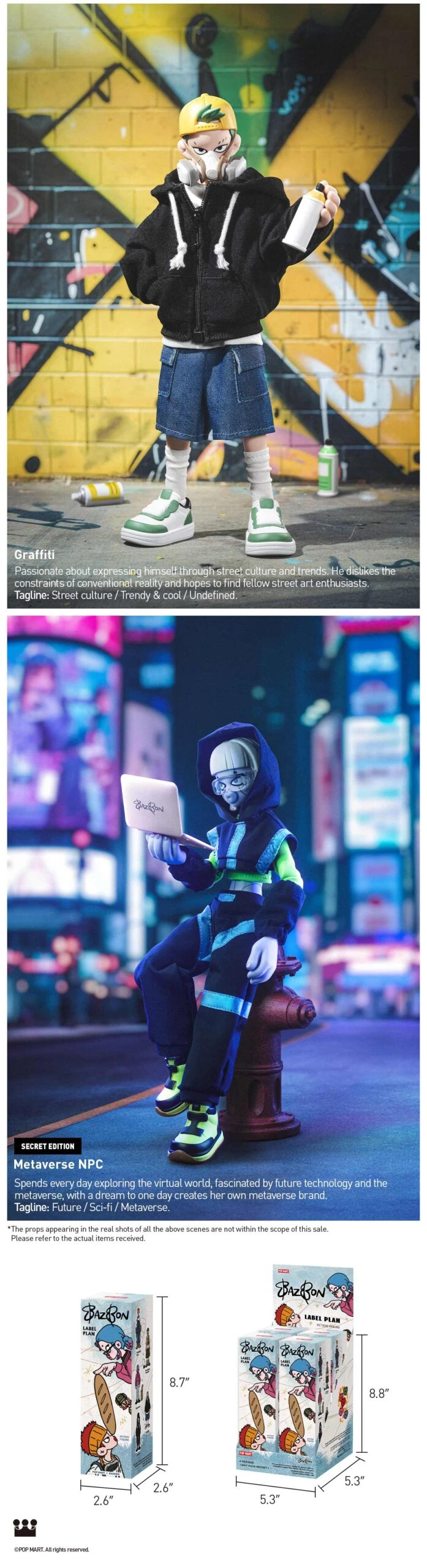 BAZBON Label Plan Series 1/8 Action Figure 17 BAZBON Label Plan Series 1/8 Action Figure - Image 17