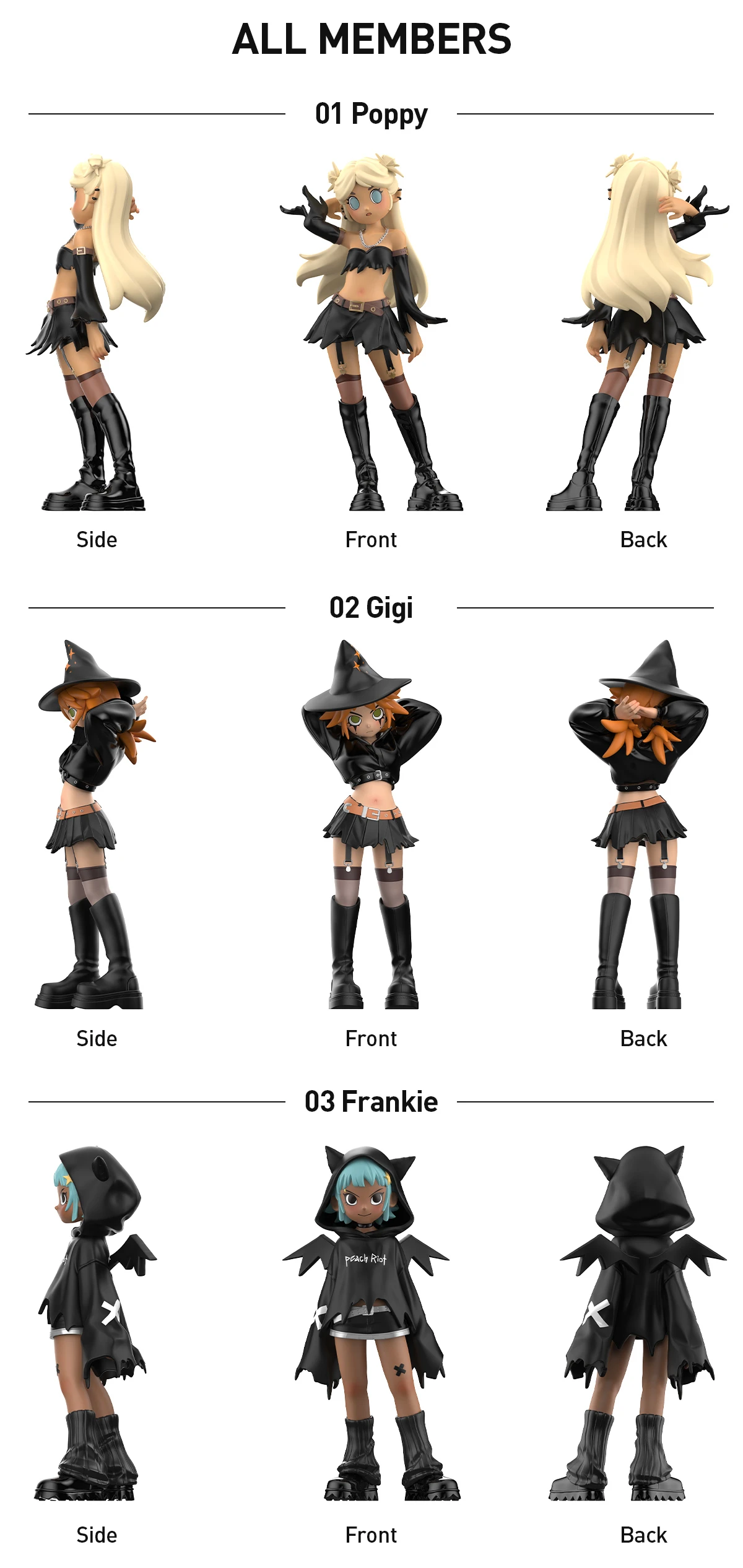 Peach Riot Witchy Punk Figures 7 Peach Riot Witchy Punk Figures - Image 7