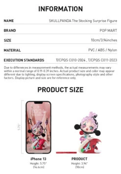 SKULLPANDA The Stocking Surprise Figure 26 SKULLPANDA The Stocking Surprise Figure -Pop Mart 20241101 093809 888355 03 skullpanda the stocking surprise figure figurine details popmart us 1200x1725