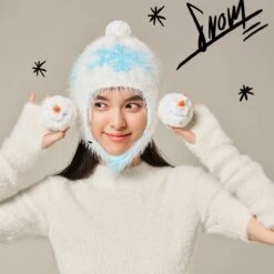 SKULLPANDA Tell Me What You Want Series Knitted Beanie -Pop Mart 20241101 120459 806461 skullpanda tell me what you want series knitted beanie accessories pop mart us scene 2 1200x1200