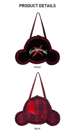 SKULLPANDA Tell Me What You Want Series Shoulder Bag -Pop Mart 20241104 181803 434966 02 skullpanda tell me what you want series shoulder bag accessories details popmart us 1200x2091