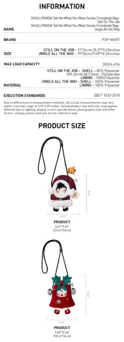 SKULLPANDA Tell Me What You Want Series Crossbody Bag -Pop Mart 20241104 182845 274823 skullpanda tell me what you want series crossbody bag accessories pop mart us detail 03 1200x3306