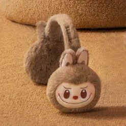 Warm Fluffy Holiday Series- LABUBU Plush Earmuffs -Pop Mart 20241113 094605 429284 warm fluffy holiday series labubu plush earmuffs accessories pop mart us scene 2 1200x1200