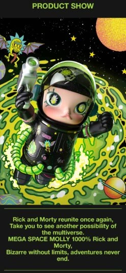 MEGA SPACE MOLLY 1000% Rick And Morty -Pop Mart 20241119 172126 061301 mega space molly rick and morty 05 1200x2588