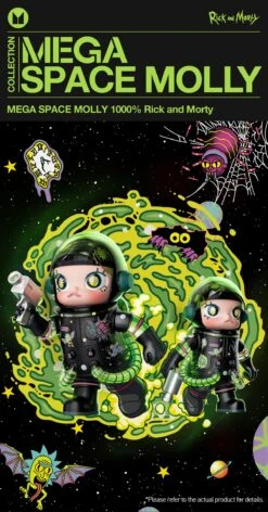 MEGA SPACE MOLLY 1000% Rick And Morty -Pop Mart 20241119 172126 139291 mega space molly rick and morty 01 1200x2292