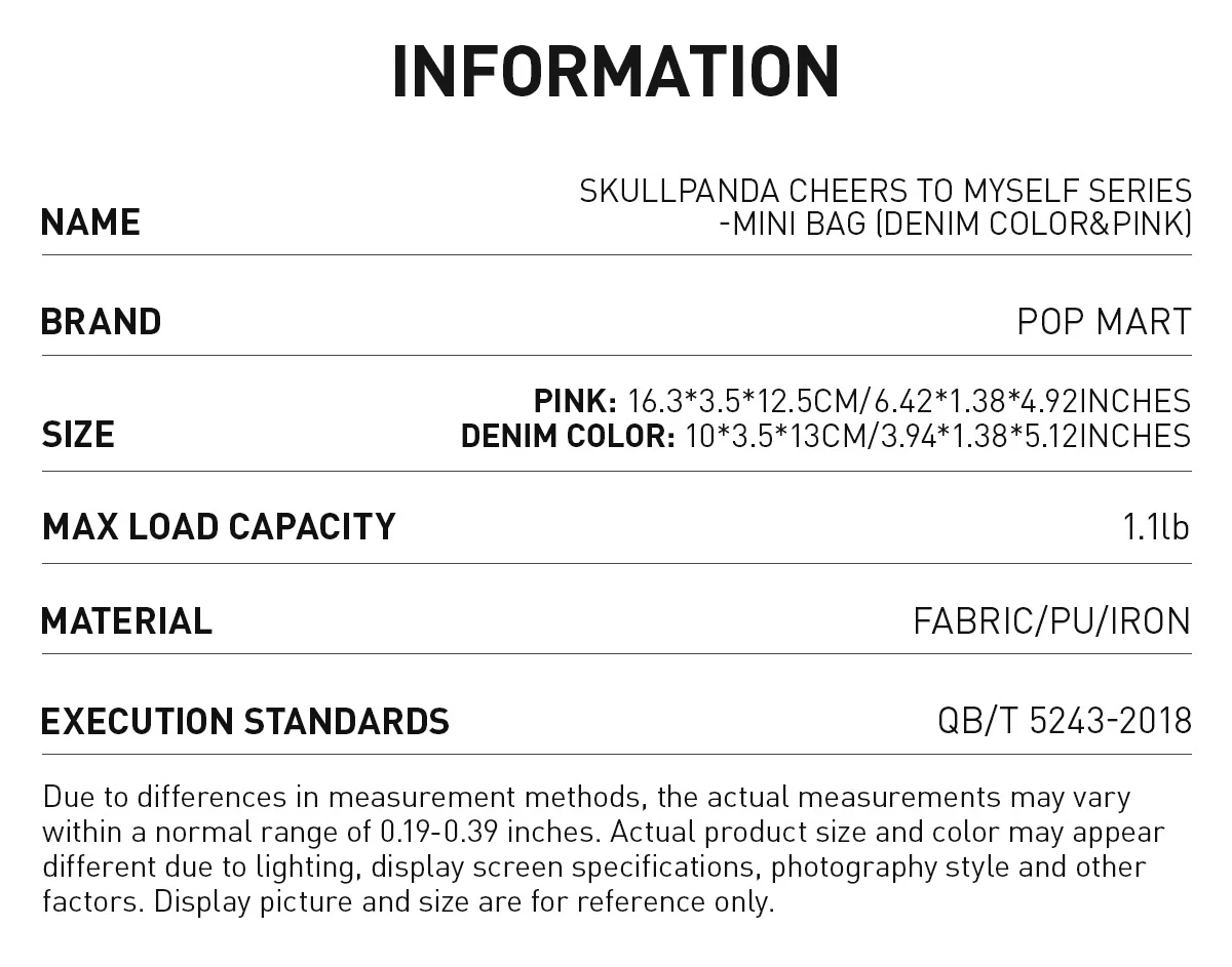 SKULLPANDA CHEERS TO MYSELF SERIES-Mini Bag - Image 12