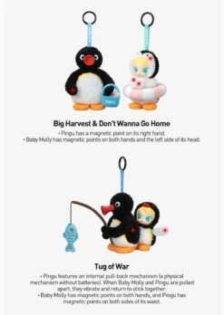 Baby Molly × Pingu Happy Fishing Series-Vinyl Plush Pendant Blind Box -Pop Mart 20241129 103236 086418 baby molly pingu happy fishing series vinyl plush pendant blind box blind boxes details popmart us 06 1200x1692