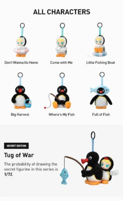 Baby Molly × Pingu Happy Fishing Series-Vinyl Plush Pendant Blind Box -Pop Mart 20241129 103236 527752 baby molly pingu happy fishing series vinyl plush pendant blind box blind boxes details popmart us 02 1200x1962
