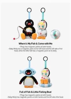 Baby Molly × Pingu Happy Fishing Series-Vinyl Plush Pendant Blind Box -Pop Mart 20241129 103236 545624 baby molly pingu happy fishing series vinyl plush pendant blind box blind boxes details popmart us 05 1200x1661