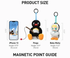 Baby Molly × Pingu Happy Fishing Series-Vinyl Plush Pendant Blind Box -Pop Mart 20241129 103236 620696 baby molly pingu happy fishing series vinyl plush pendant blind box blind boxes details popmart us 04 1200x986