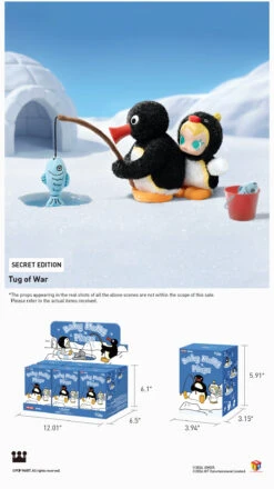 Baby Molly × Pingu Happy Fishing Series-Vinyl Plush Pendant Blind Box -Pop Mart 20241129 103236 650875 baby molly pingu happy fishing series vinyl plush pendant blind box blind boxes details popmart us 09 1200x2139