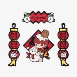 Wealthy Snake's New Year Celebration Series-Mini Spring Couplets Fridge Magnet Blind Box -Pop Mart 20241218 120816 292236 6 wealthy snake s new year celebration series mini spring couplets fridge magnet blind box accessories details popmart us 1200x1200