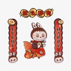 Wealthy Snake's New Year Celebration Series-Mini Spring Couplets Fridge Magnet Blind Box -Pop Mart 20241218 120816 580101 3 wealthy snake s new year celebration series mini spring couplets fridge magnet blind box accessories details popmart us 1200x1200