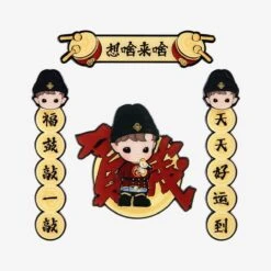 Wealthy Snake's New Year Celebration Series-Mini Spring Couplets Fridge Magnet Blind Box -Pop Mart 20241218 120816 871002 7 wealthy snake s new year celebration series mini spring couplets fridge magnet blind box accessories details popmart us 1200x1200